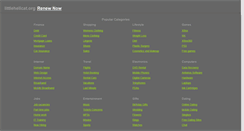 Desktop Screenshot of littlehellcat.org
